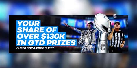 bovada super bowl prop sheet|Win Over $130K In Prizes With Bovada’s 2024 Super Bowl Prop .